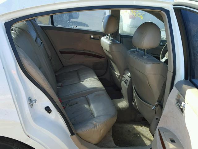 1N4BA41E75C868211 - 2005 NISSAN MAXIMA SE WHITE photo 6