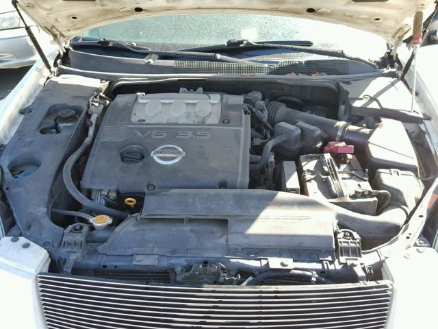 1N4BA41E75C868211 - 2005 NISSAN MAXIMA SE WHITE photo 7