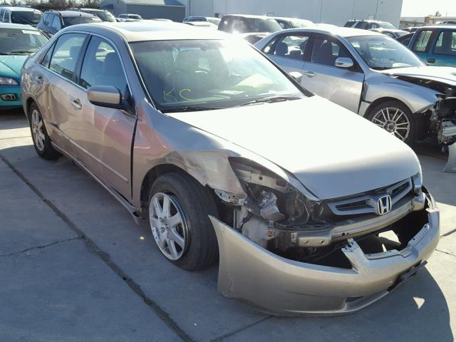 1HGCM66595A047134 - 2005 HONDA ACCORD EX GOLD photo 1