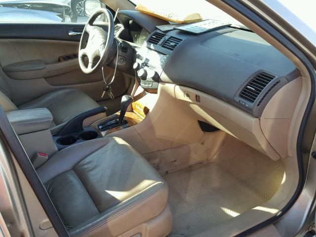 1HGCM66595A047134 - 2005 HONDA ACCORD EX GOLD photo 5