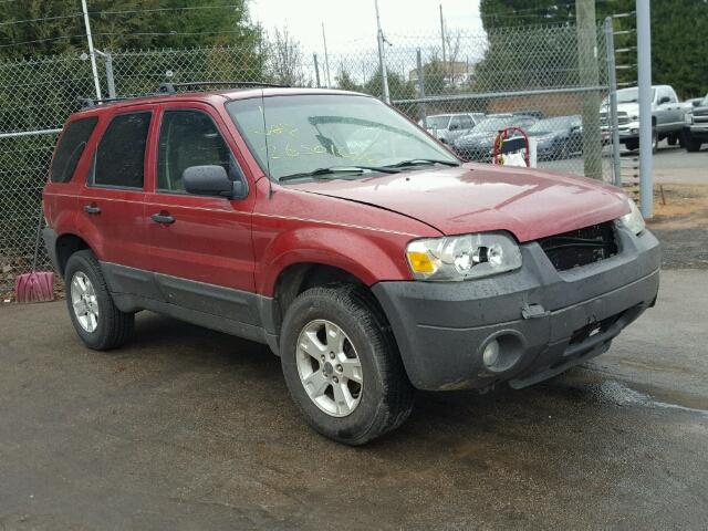 1FMYU03Z96KC04404 - 2006 FORD ESCAPE XLT RED photo 1