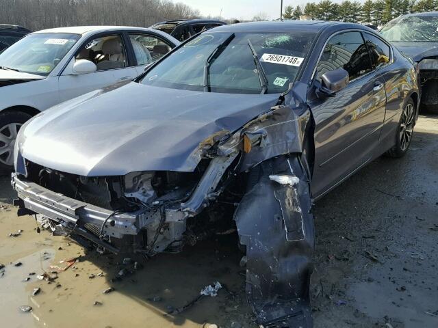 1HGCT2B9XHA002390 - 2017 HONDA ACCORD EXL CHARCOAL photo 2