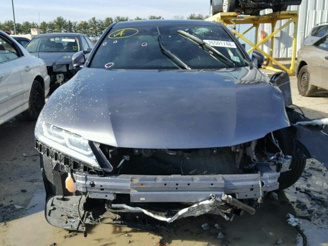 1HGCT2B9XHA002390 - 2017 HONDA ACCORD EXL CHARCOAL photo 9