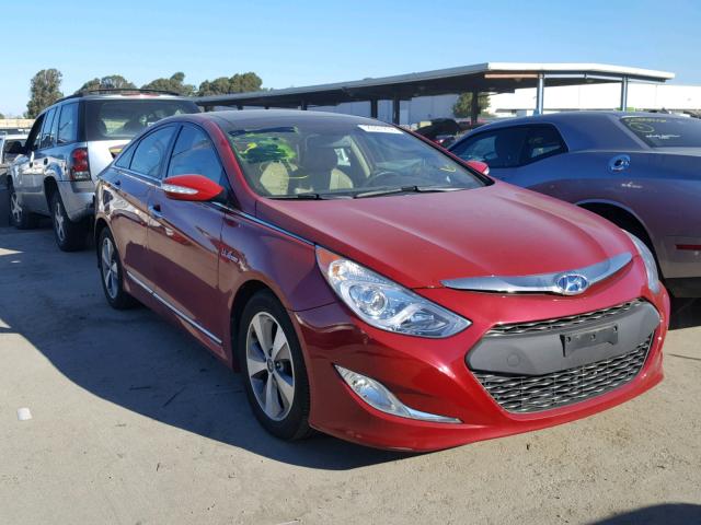 KMHEC4A48CA033778 - 2012 HYUNDAI SONATA HYB RED photo 1