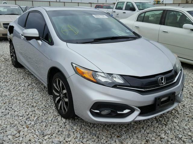 2HGFG3B02FH516872 - 2015 HONDA CIVIC EXL SILVER photo 1