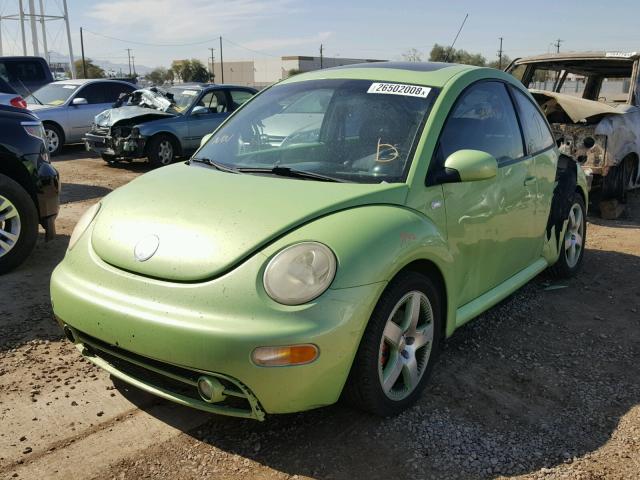 3VWCD21C63M415490 - 2003 VOLKSWAGEN NEW BEETLE 绿色 照片 2