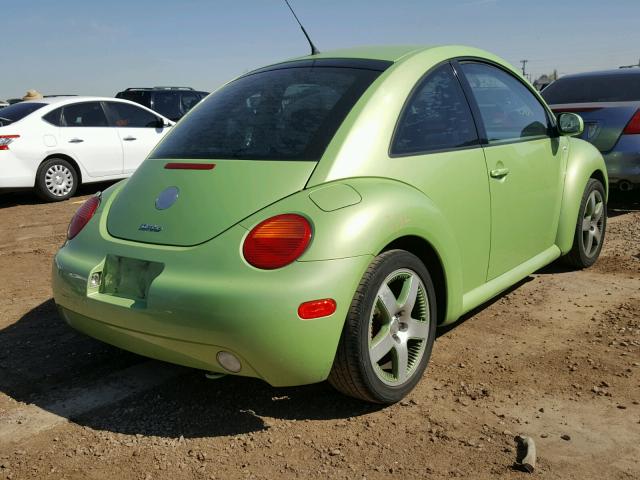 3VWCD21C63M415490 - 2003 VOLKSWAGEN NEW BEETLE 绿色 照片 4