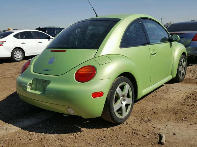 3VWCD21C63M415490 - 2003 VOLKSWAGEN NEW BEETLE GREEN photo 4