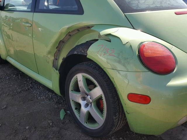 3VWCD21C63M415490 - 2003 VOLKSWAGEN NEW BEETLE 绿色 照片 9
