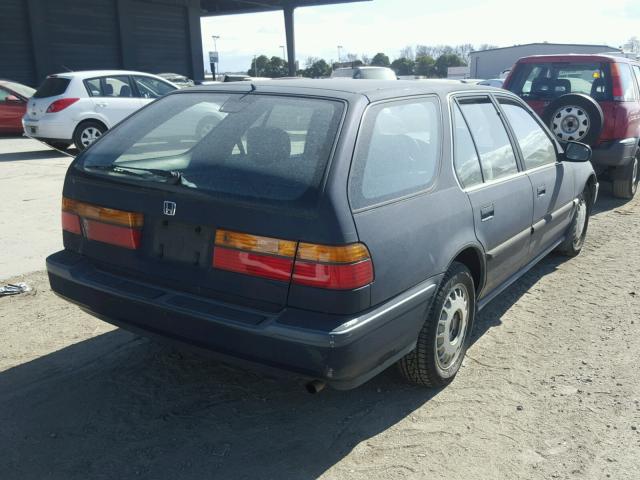 1HGCB9851MA011053 - 1991 HONDA ACCORD LX BLUE photo 4