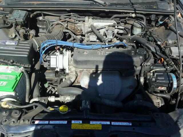 1HGCB9851MA011053 - 1991 HONDA ACCORD LX BLUE photo 7