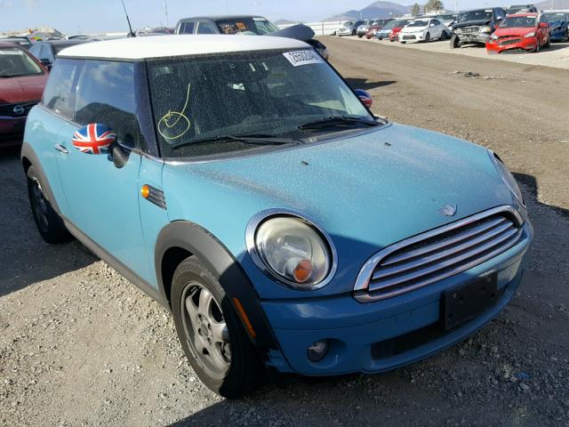 WMWMF33558TT59702 - 2008 MINI COOPER BLUE photo 1