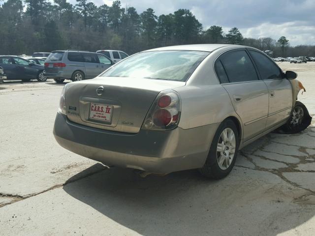 1N4AL11D16N326846 - 2006 NISSAN ALTIMA S GOLD photo 4