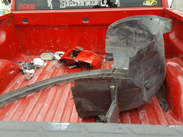 2GCEC13J781237561 - 2008 CHEVROLET SILVERADO RED photo 9