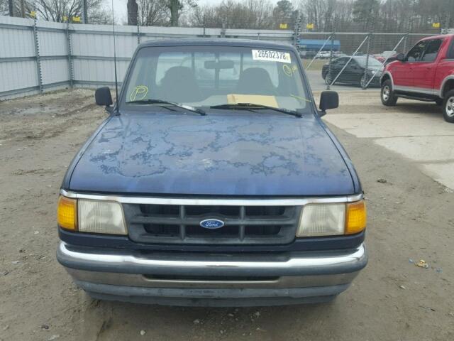 1FTCR10A1RUA77029 - 1994 FORD RANGER BLUE photo 9