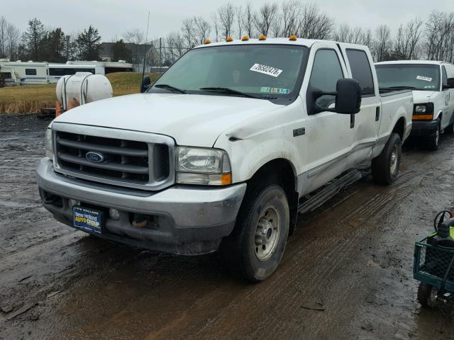 1FTNW21L83ED08758 - 2003 FORD F250 SUPER WHITE photo 2