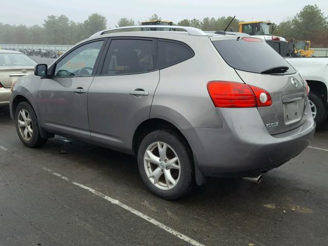 JN8AS58V39W184358 - 2009 NISSAN ROGUE S SILVER photo 3