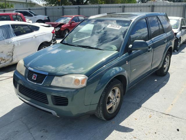 5GZCZ33Z87S814313 - 2007 SATURN VUE HYBRID GREEN photo 2