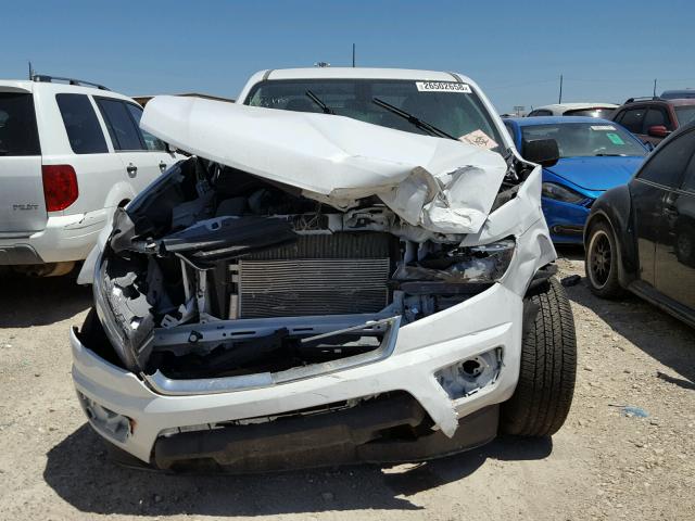 1GCHTBE32G1394386 - 2016 CHEVROLET COLORADO WHITE photo 9