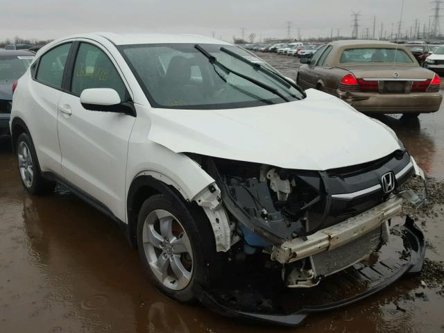 3CZRU6H34GM755070 - 2016 HONDA HR-V LX WHITE photo 1