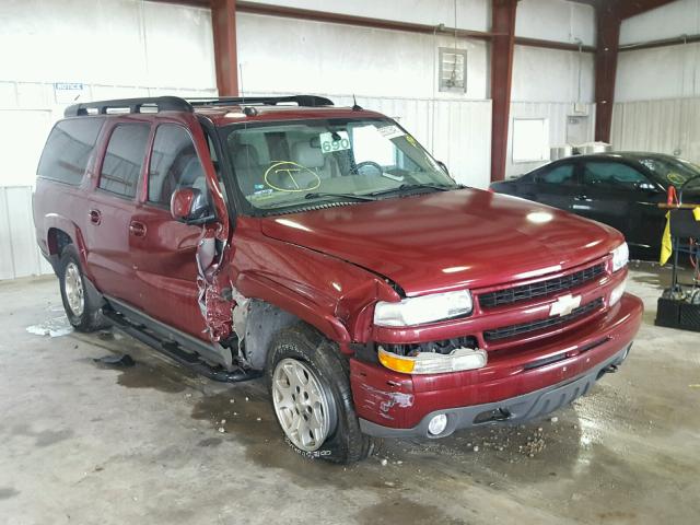 3GNFK16Z65G272501 - 2005 CHEVROLET SUBURBAN K RED photo 1