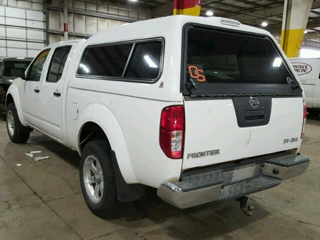 1N6AD0FV8BC416436 - 2011 NISSAN FRONTIER S WHITE photo 3