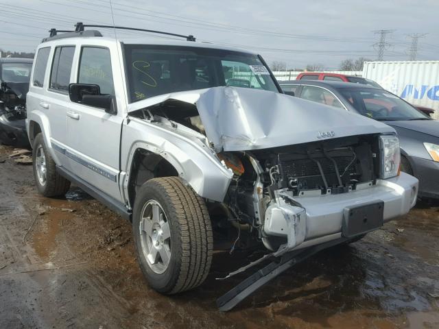 1J4RH4GKXAC113740 - 2010 JEEP COMMANDER SILVER photo 1