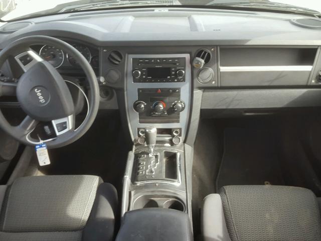 1J4RH4GKXAC113740 - 2010 JEEP COMMANDER SILVER photo 9