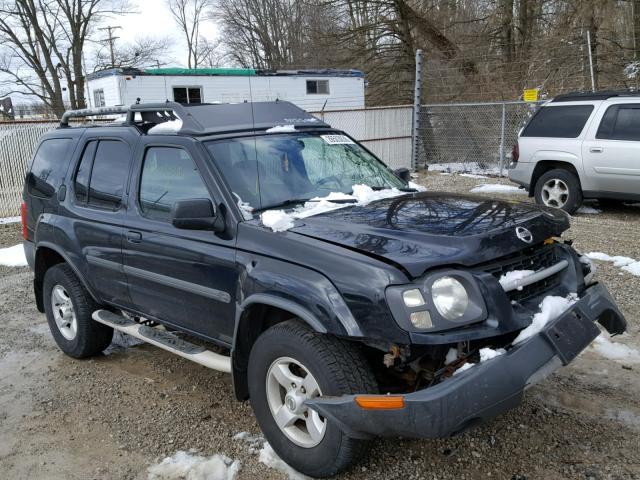 5N1ED28Y74C661783 - 2004 NISSAN XTERRA XE BLACK photo 1