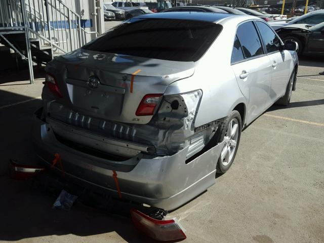 4T1BK46K37U046892 - 2007 TOYOTA CAMRY NEW SILVER photo 4