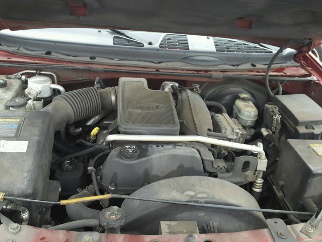 1GKET16S336240709 - 2003 GMC ENVOY XL MAROON photo 7