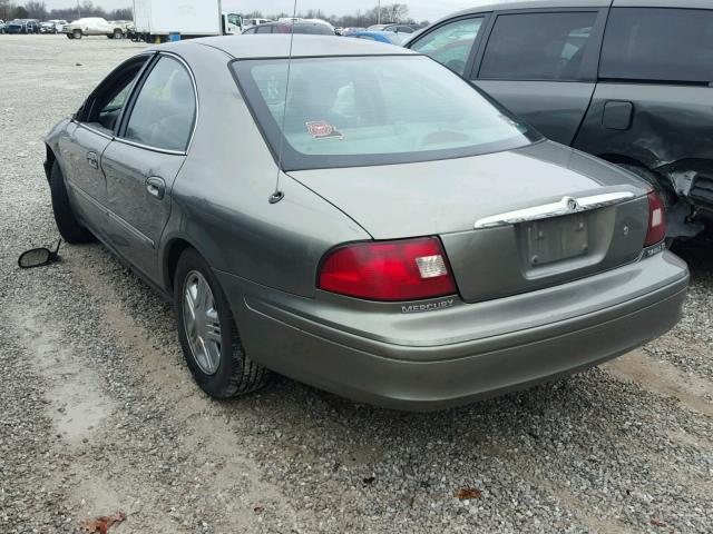 1MEFM55S11A654215 - 2001 MERCURY SABLE LS P GRAY photo 3