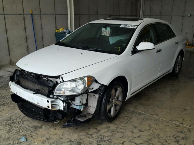 1G1ZC5E08CF181010 - 2012 CHEVROLET MALIBU 1LT 白色 照片 2
