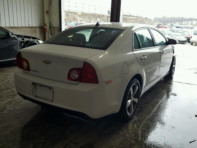 1G1ZC5E08CF181010 - 2012 CHEVROLET MALIBU 1LT WHITE photo 4