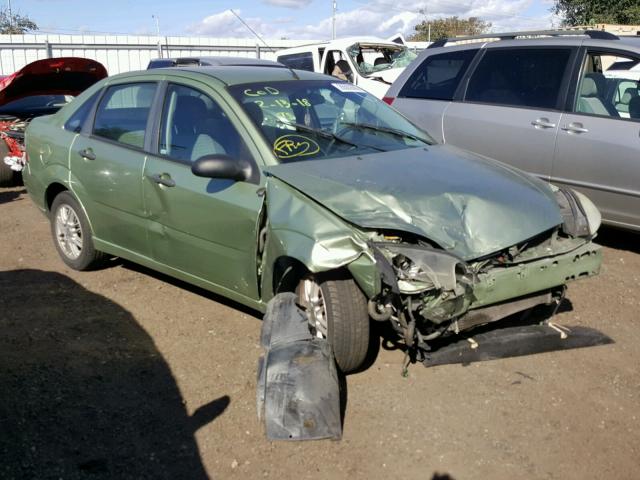 1FAHP34N77W226880 - 2007 FORD FOCUS ZX4 GREEN photo 1