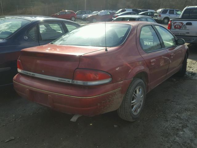 1C3EJ56H1XN637185 - 1999 CHRYSLER CIRRUS LXI RED photo 4