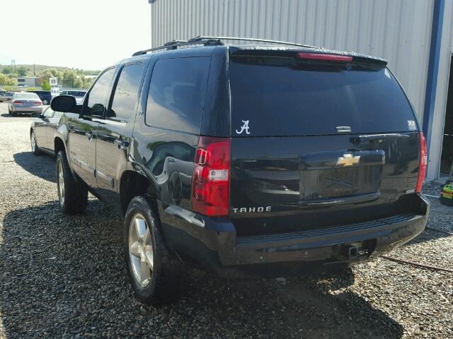 1GNFC13097R235688 - 2007 CHEVROLET TAHOE C150 BLACK photo 3