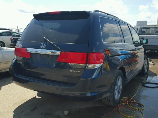 5FNRL3H97AB109030 - 2010 HONDA ODYSSEY TO BLUE photo 4