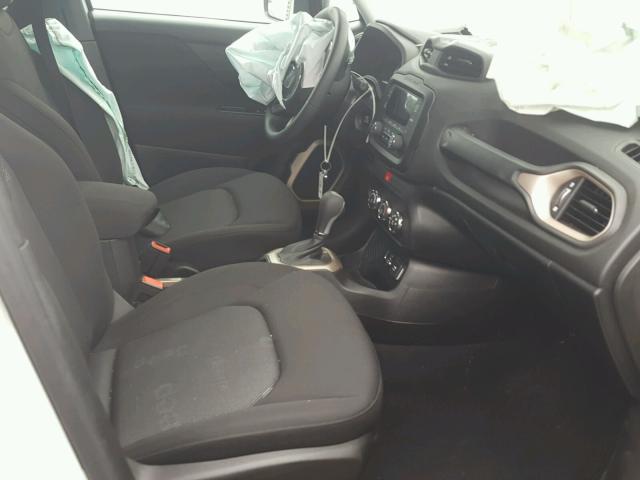 ZACCJAAB6HPF53838 - 2017 JEEP RENEGADE S თეთრი ფოტო 5