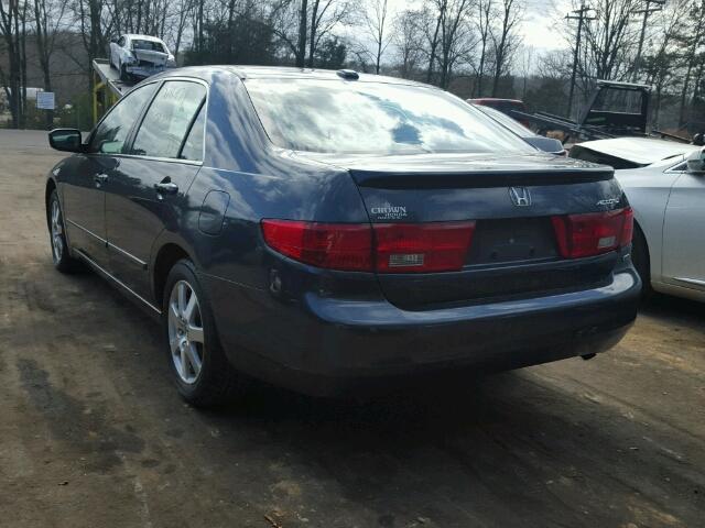 1HGCM66565A017038 - 2005 HONDA ACCORD EX BLACK photo 3