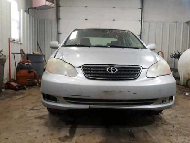 2T1BR30E37C775209 - 2007 TOYOTA COROLLA CE SILVER photo 9