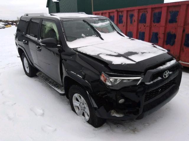 JTEBU5JR9H5408689 - 2017 TOYOTA 4RUNNER SR BLACK photo 1