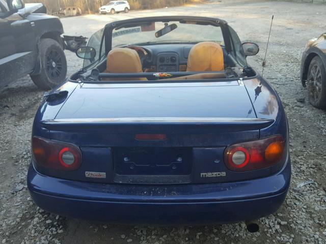 JM1NA3530V0737794 - 1997 MAZDA MX-5 MIATA BLUE photo 6