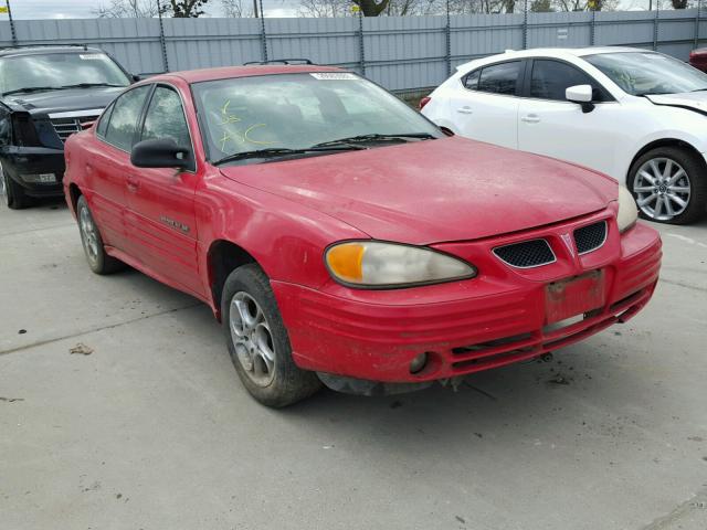 1G2NF52T11C107653 - 2001 PONTIAC GRAND AM S წითელი ფოტო 1