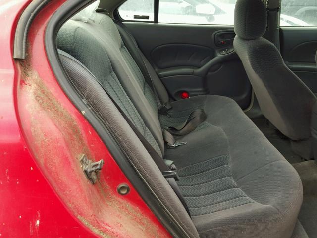 1G2NF52T11C107653 - 2001 PONTIAC GRAND AM S წითელი ფოტო 6