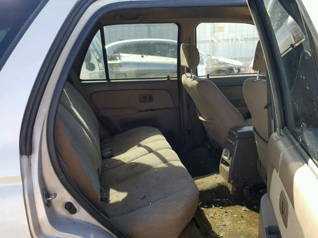 JT3GN86R3W0079276 - 1998 TOYOTA 4RUNNER SR SILVER photo 6