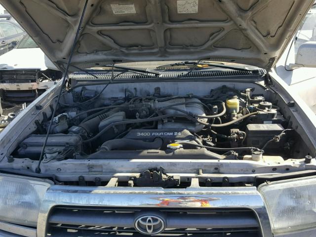 JT3GN86R3W0079276 - 1998 TOYOTA 4RUNNER SR SILVER photo 7