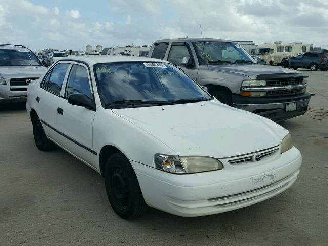 1NXBR12EXYZ408261 - 2000 TOYOTA COROLLA VE WHITE photo 1