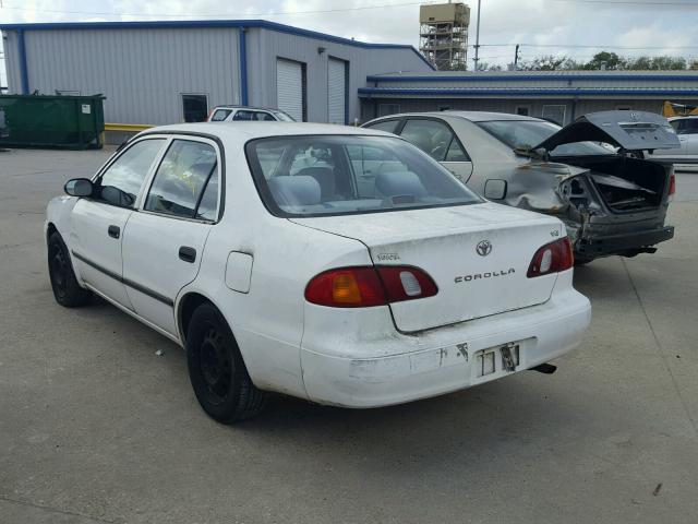 1NXBR12EXYZ408261 - 2000 TOYOTA COROLLA VE WHITE photo 3