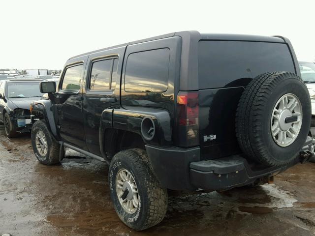 5GTDN136368279486 - 2006 HUMMER H3 BLACK photo 3